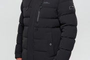 Зимняя куртка  WladiMir 5551 чёрная длинная