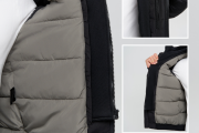 Зимняя куртка WladiMir 5110 чёрная короткая