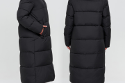 Зимняя  женская куртка Wladimir 2530 чёрная длинная