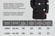 Зимняя женская куртка Wladimir 2521 чёрная