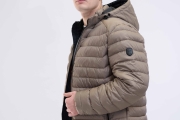 Демисезонная мужская куртка Talifeck 50996 бежевая