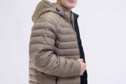 Демисезонная мужская куртка Talifeck 50996 бежевая