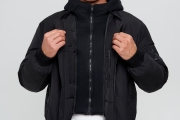 Зимняя куртка WladiMir 5110 чёрная короткая