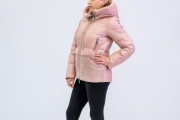 Зимняя куртка Evacana 1034 Розовая