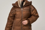 Зимняя куртка Evacana 3207 черная короткая