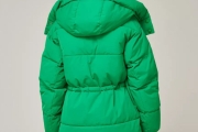 Зимняя женская куртка Evacana 3294 Зеленая 