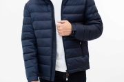 Зимняя мужская куртка Jeans Town 4720 синяя короткая